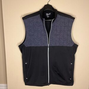 Johnnie-O Men's Black Filroy Vest